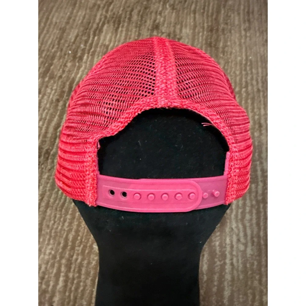 Southern Churn‎ Light Blue Baseball Cap Hat with Red Bow Accent
